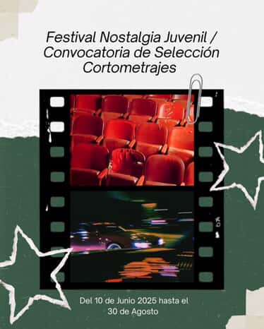 506755778_1242745457583755_3064039124886587451_n-1 Abre la convocatoria para el Festival de Cine “Nostalgia Juvenil”, un homenaje a la estética indie y a la rebeldía de la juventud