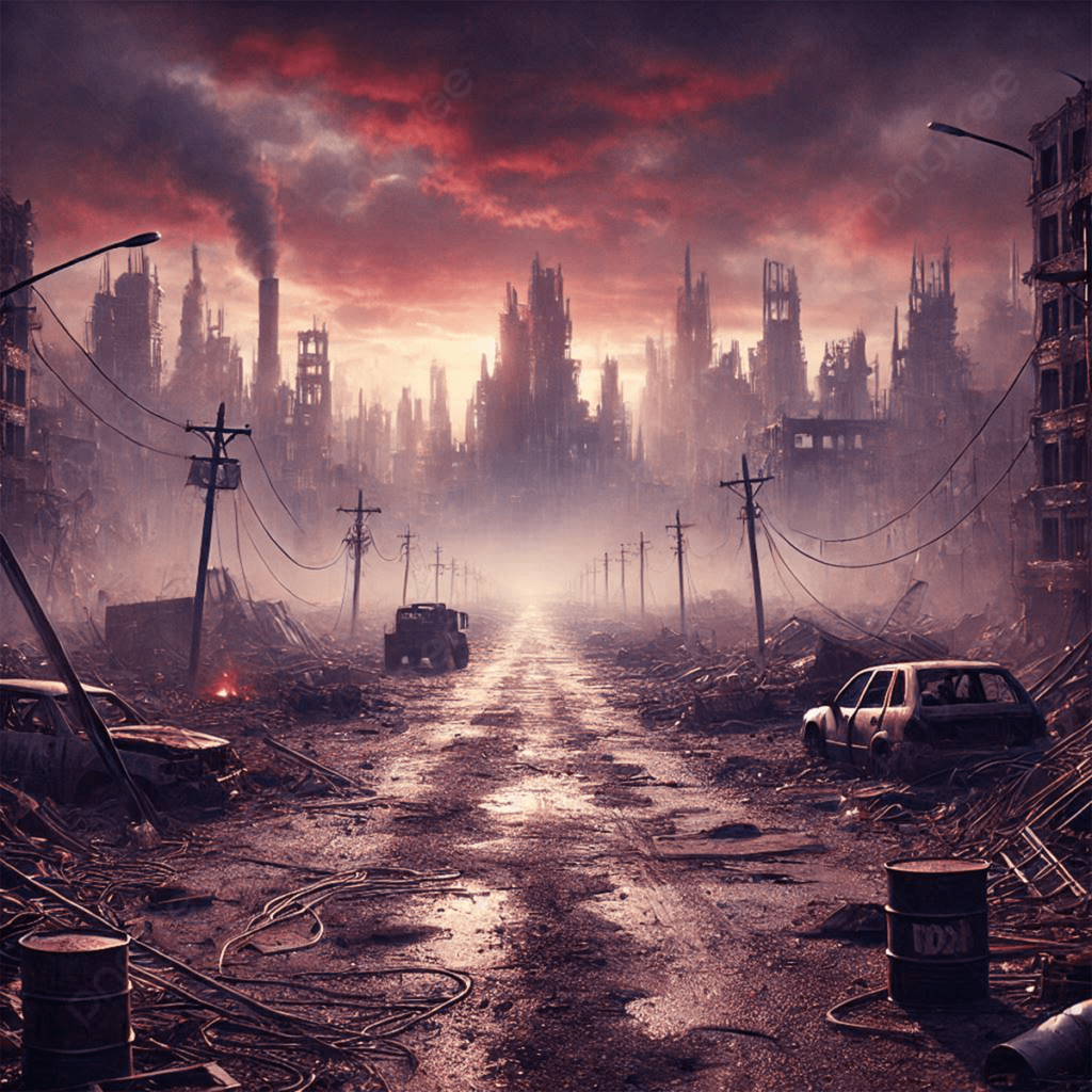pngtree-post-apocalyptic-city-illustration-deselant-town-background-picture-image_16152404-1024x1024 Las Cavernas: relato de Gerson Adrián Cordero