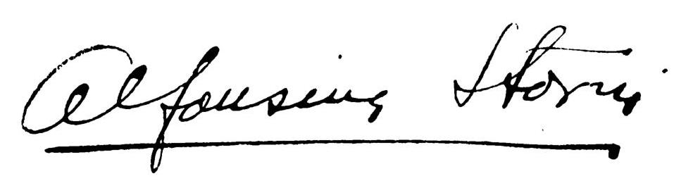 Signature_of_Alfonsina_Storni La libertad y el derecho de expresión en la poesía de Alfonsina Storni